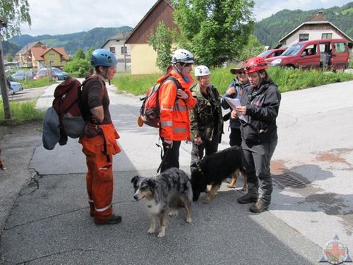 Vaja vseh enot ERPS v Žireh